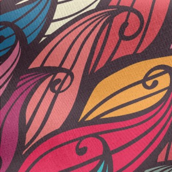 Line Art Jersey Backed Fleece
