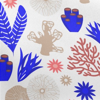 Lively Seaweed Creatures Pongee