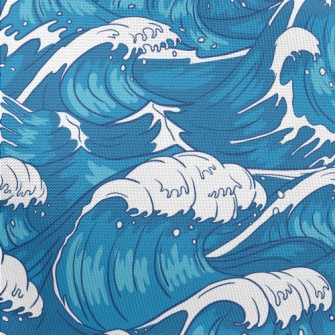 Rough Waves Pongee