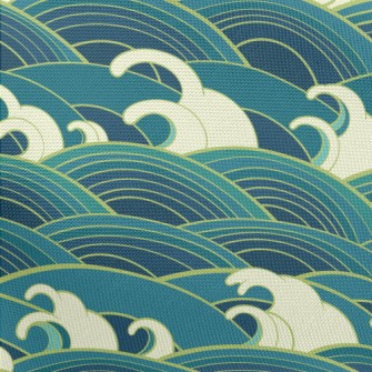 The Waves Are Rolling Pongee