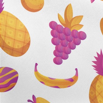 Spotted Pineapple Grapes Pongee