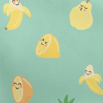 Funny Expression Juicy Fruit Pongee