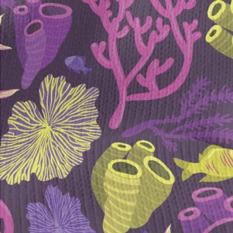 Fish And Coral Reef Stretch Jersey