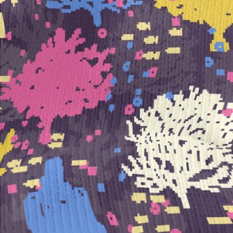 Small Fish And Coral Stretch Jersey