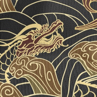 Dragon In Water Stretch Jersey