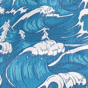 Rough Waves Stretch Jersey