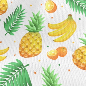 Tropical Juicy Fruits Stretch Jersey