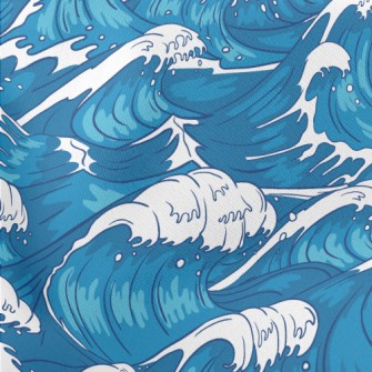 Rough Waves Lightweight Cotton Poplin