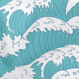 Big Tsunami Lightweight Cotton Poplin