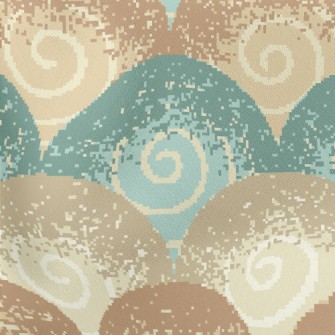 Mottled Mountain-shaped Waves Lightweight Cotton Poplin