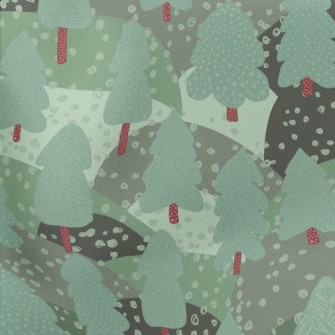 Forest On Hills Lightweight Cotton Poplin