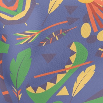 Native American Culture Lightweight Cotton Poplin