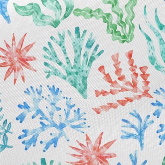 Various Seaweeds Midweight Cotton Poplin