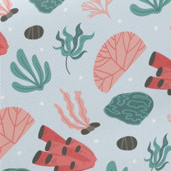 Chubby Coral Midweight Cotton Poplin