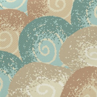 Mottled Mountain-shaped Waves Midweight Cotton Poplin