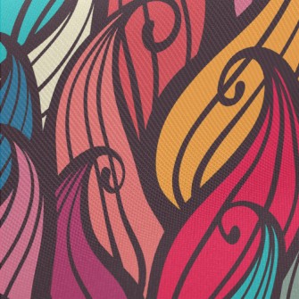 Line Art Midweight Cotton Poplin