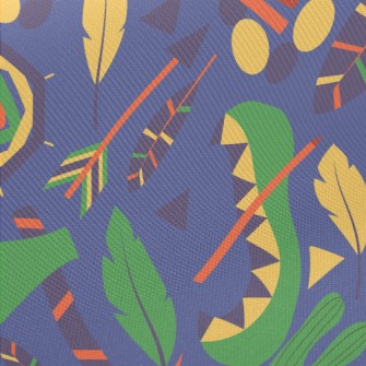 Native American Culture Midweight Cotton Poplin