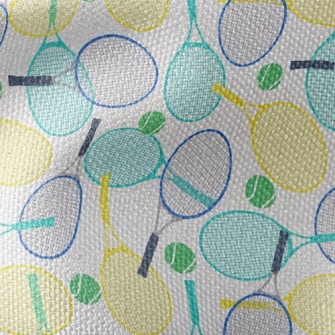 Tricolor Tennis Racket Waterproof Canvas