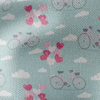 Love Balloon Bike Waterproof Canvas