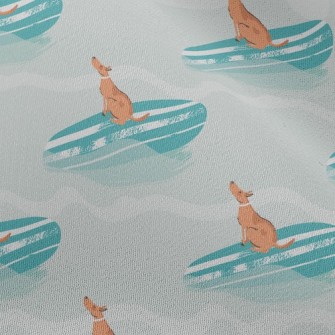 Surfer Puppy Chiffon