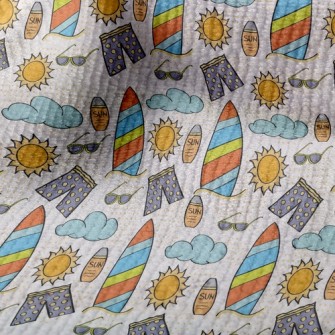 Beach Pants And Sunscreen Terry