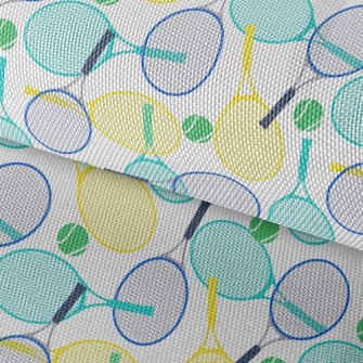 Tricolor Tennis Racket Waterproof Oxford