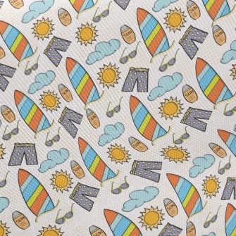 Beach Pants And Sunscreen Twill