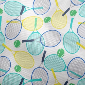 Tricolor Tennis Racket Dobby
