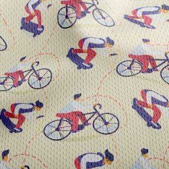 Bicycle Skateboard Boy Athletic Mesh Flat Back