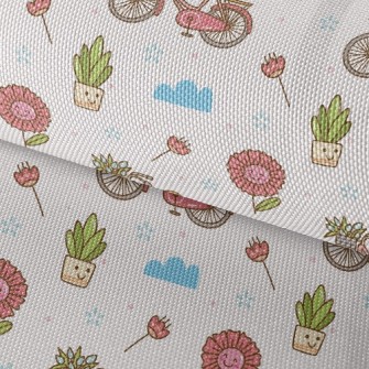 Beautiful Flower Bicycle Waterproof Oxford