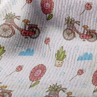Beautiful Flower Bicycle Terry