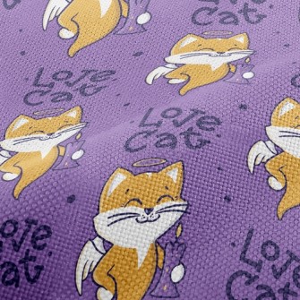 Candle Ghost Cat Performance Linen