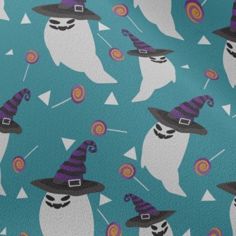 Evil Smile Emoji Ghost Chiffon
