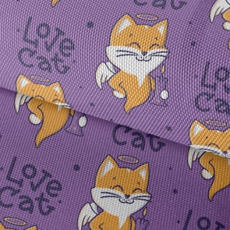 Candle Ghost Cat Waterproof Oxford