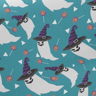 Evil Smile Emoji Ghost Twill