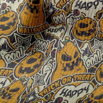 Evil Pumpkin Begging For Candy Terry