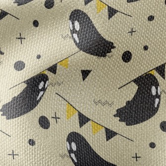 Happy Flying Ghost Waterproof Canvas