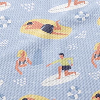 Surfer Birdseye Piqué