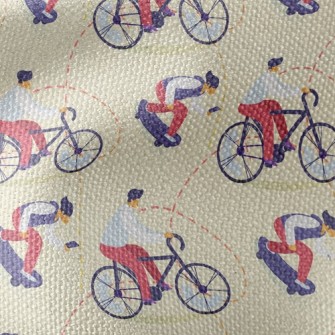 Bicycle Skateboard Boy Waterproof Canvas