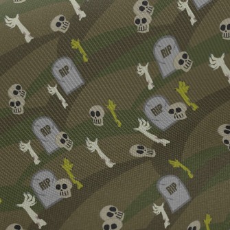 Horror Grave Monster Twill