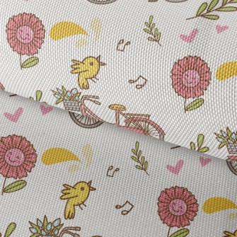 Happy Flower Bicycle Waterproof Oxford