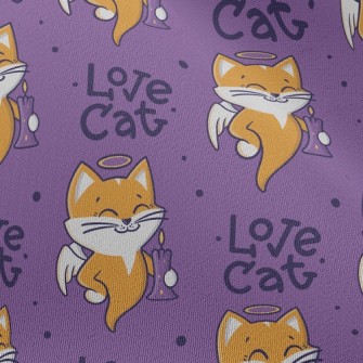 Candle Ghost Cat Chiffon