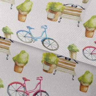 Benches And Bicycles Waterproof Oxford