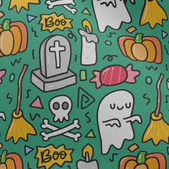 Cartoon Tombstone Candle Chiffon