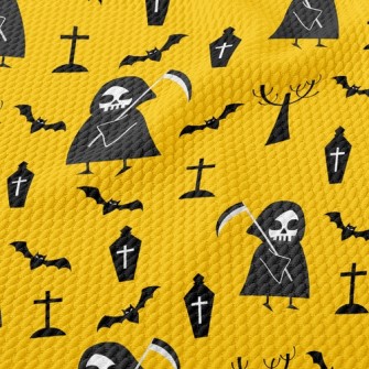 Sickle Death Birdseye Piqué