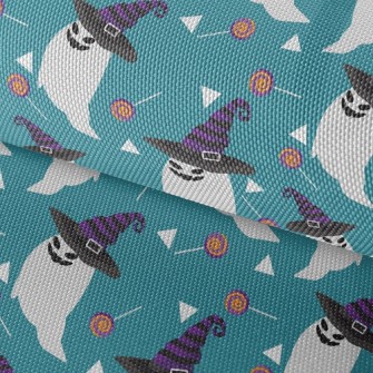 Evil Smile Emoji Ghost Waterproof Oxford