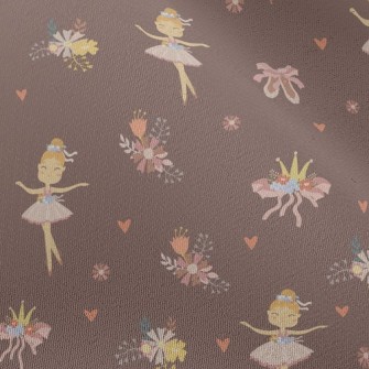 Elegant Ballet Dancer Chiffon