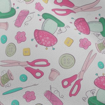 Sewing Kit Buttons Chiffon