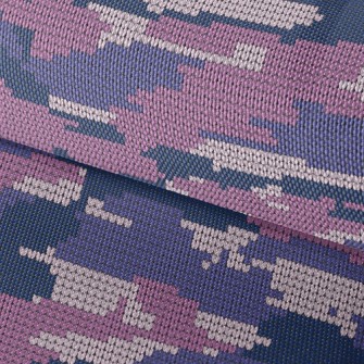 Artistic Camouflage Knit Waterproof Oxford