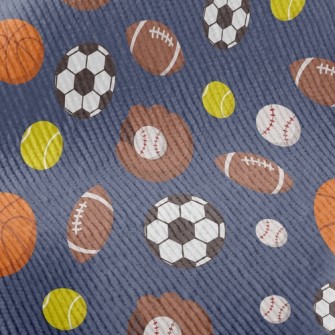 Baseball Basketball Football Standard Corduroy